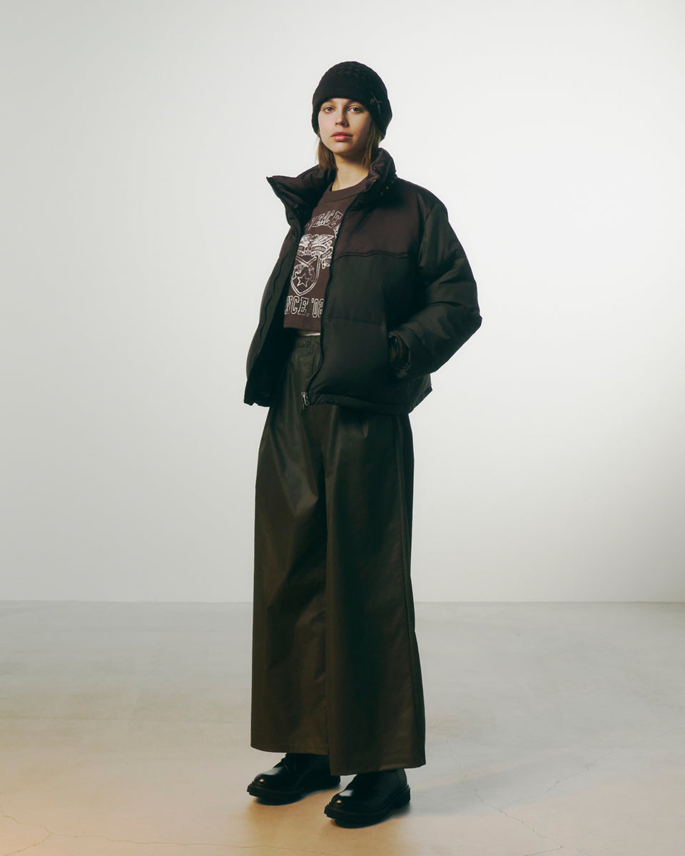 画像をギャラリービューアに読み込む, WOMENS STONE NAIL DOWN / BROWN*MIX