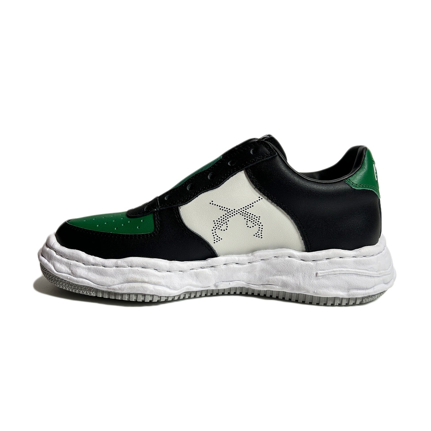 将图片加载到图库查看器,roarguns × Maison MIHARAYASUHIRO SNEEKER / GREEN x WHITE
