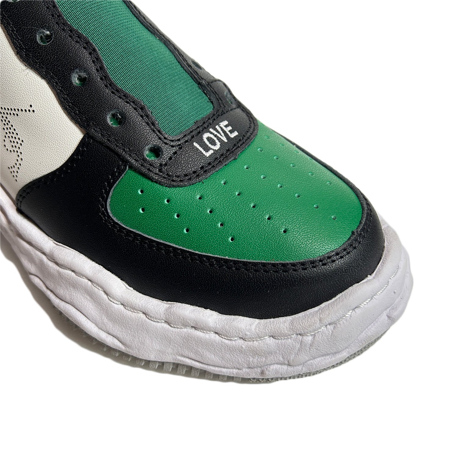 将图片加载到图库查看器,roarguns × Maison MIHARAYASUHIRO SNEEKER / GREEN x WHITE