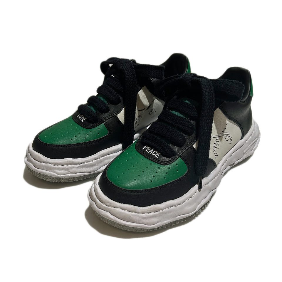 将图片加载到图库查看器,roarguns × Maison MIHARAYASUHIRO SNEEKER / GREEN x WHITE