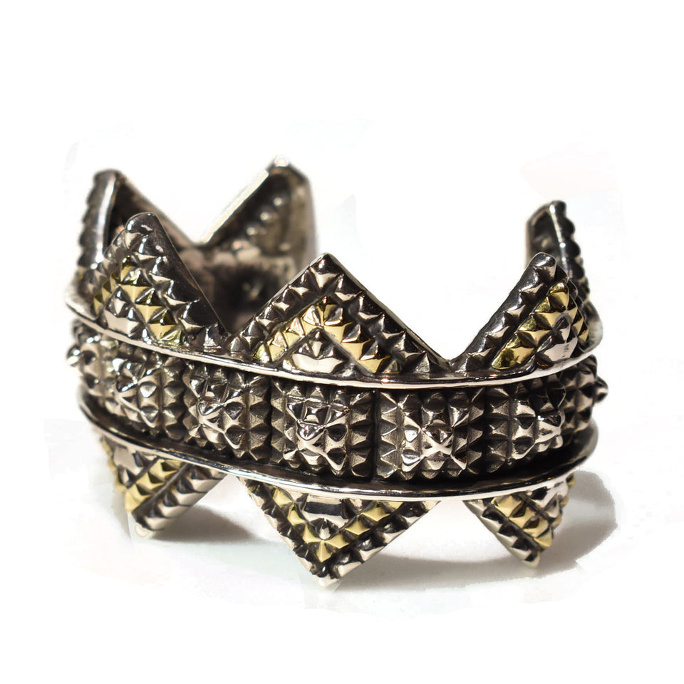 将图片加载到图库查看器,NATURAL INSTINCT STUDS WIDE BANGLE
