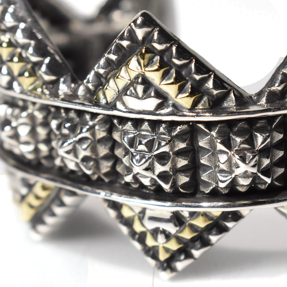 将图片加载到图库查看器,NATURAL INSTINCT STUDS WIDE BANGLE