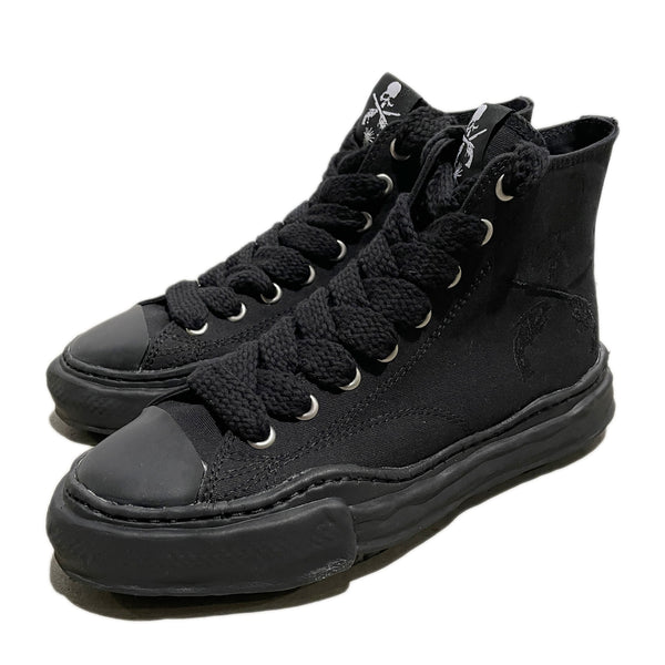 MASTERMIND WORLD x MAISON MIHARA YASUHIRO x roarguns SNEAKER / ALL BLACK LIMITED EDITION