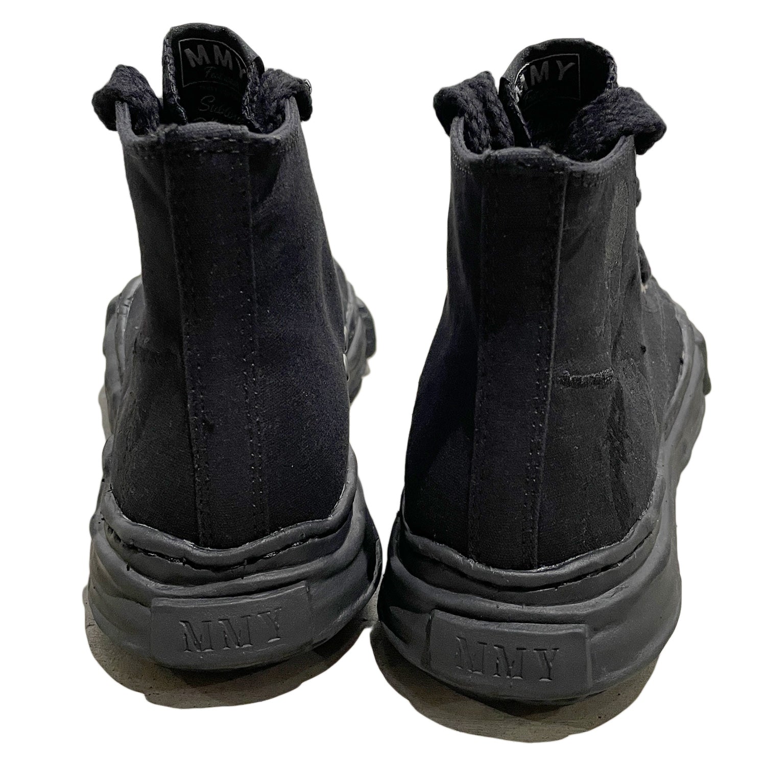 将图片加载到图库查看器,MASTERMIND WORLD x MAISON MIHARA YASUHIRO x roarguns SNEAKER / ALL BLACK LIMITED EDITION