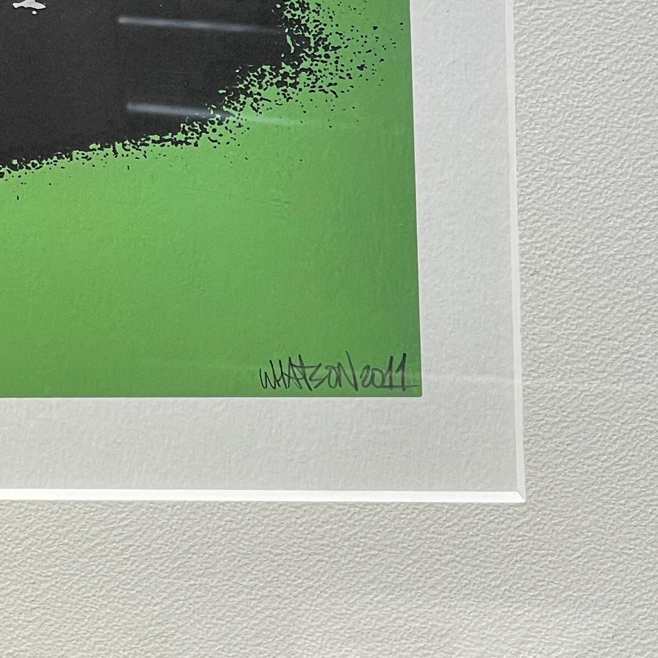 Load image into Gallery viewer, MARTIN WHATSON / Hand FInished LOVE COPS (GREEN)