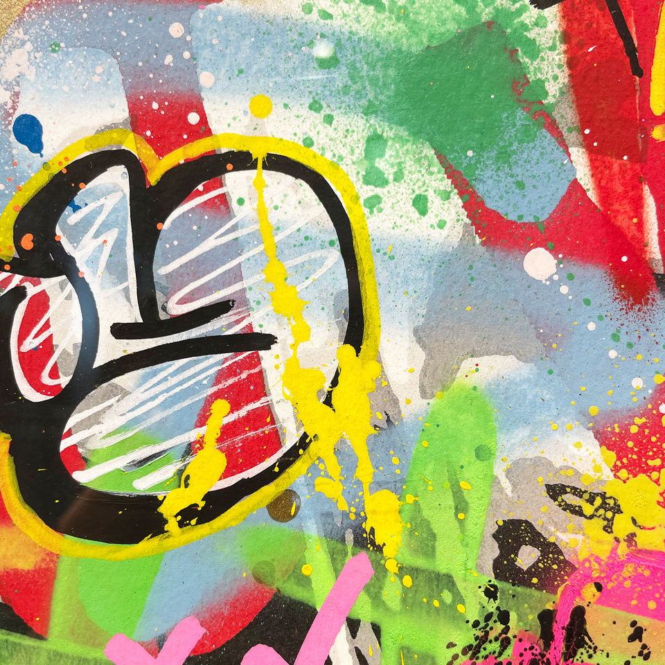 Load image into Gallery viewer, MARTIN WHATSON / Hand FInished LOVE COPS (BLUE)