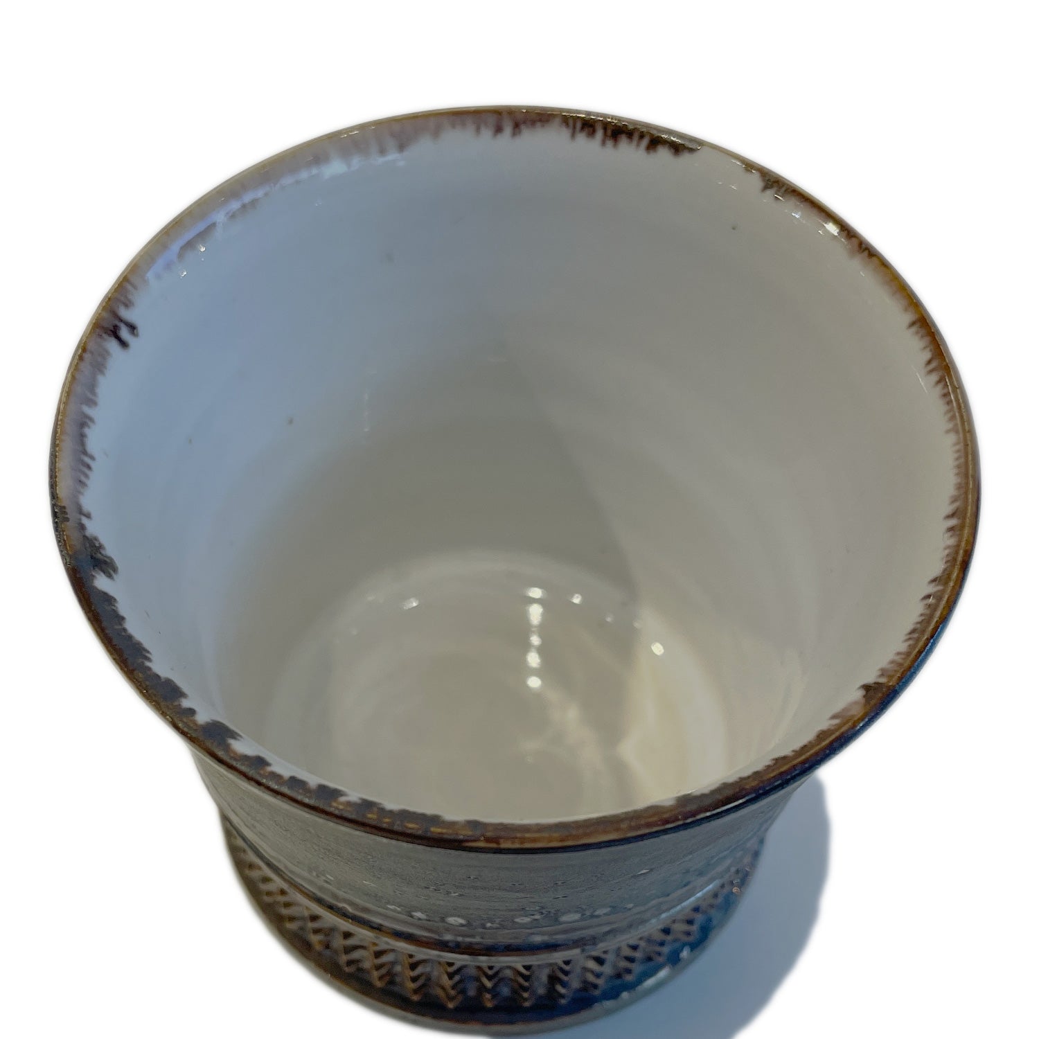 Load image into Gallery viewer, SHIRO HAMANAKA CERAMIC CUP LEOPARD STUDS SH135