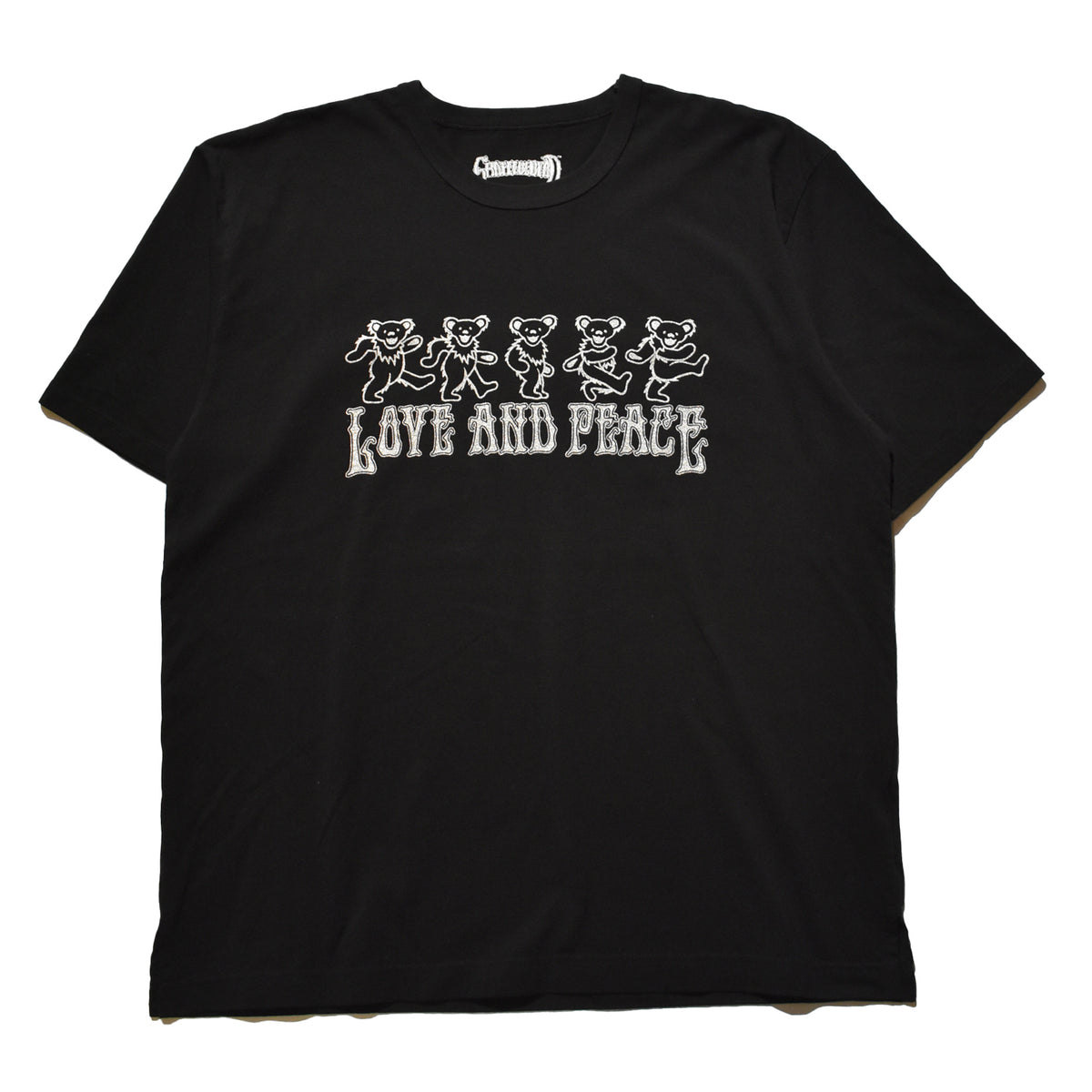 GRATEFUL DEAD x roarguns T-SHIRT A / BLACK