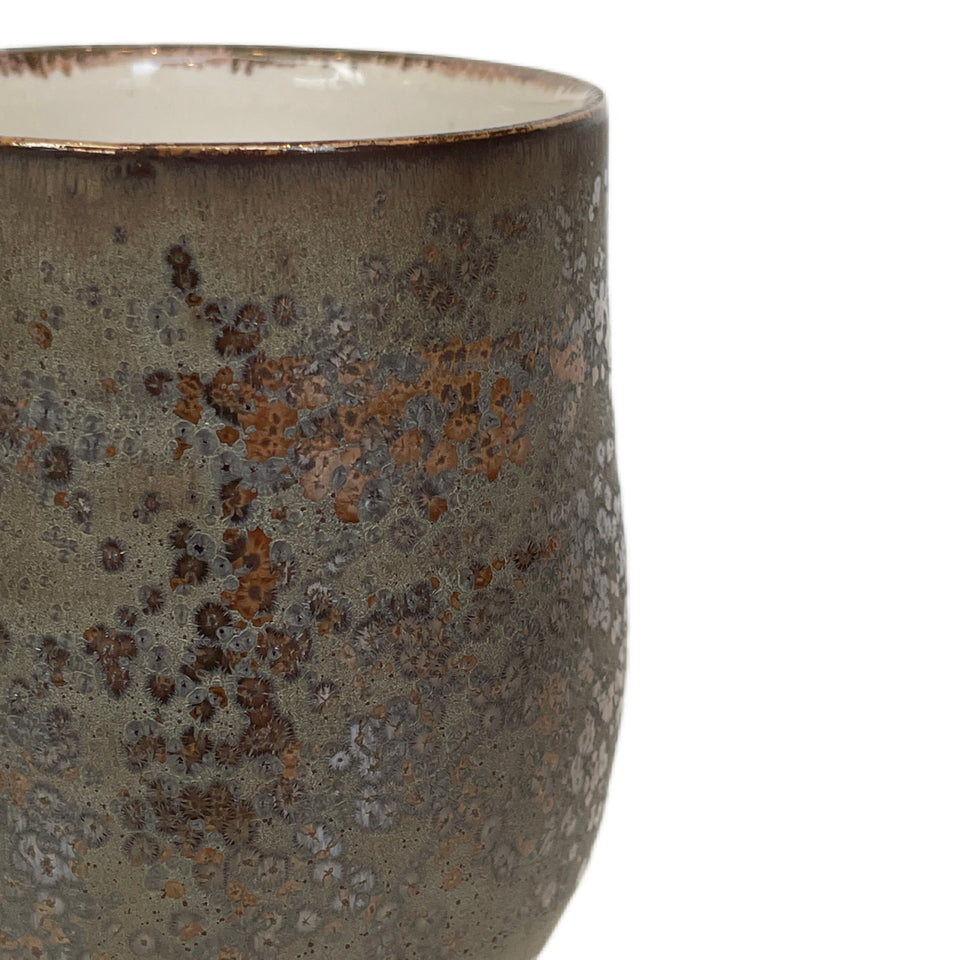 Load image into Gallery viewer, SHIRO HAMANAKA CERAMIC GLASS LEOPARD SHP032