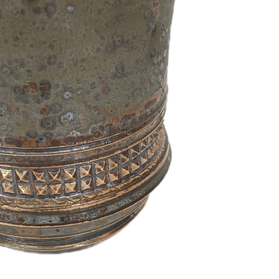 Load image into Gallery viewer, SHIRO HAMANAKA CERAMIC CUP LEOPARD STUDS SHP029