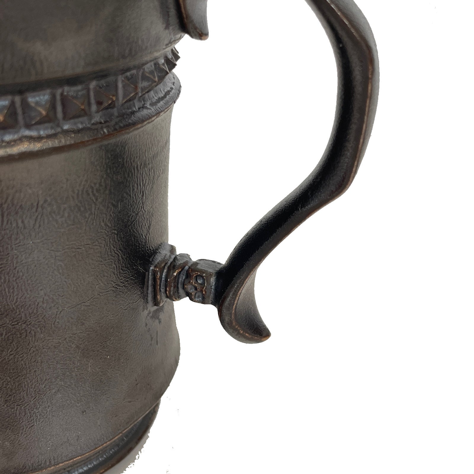 Load image into Gallery viewer, SHIRO HAMANAKA CERAMIC MUG LEATHER STUDS SHP016