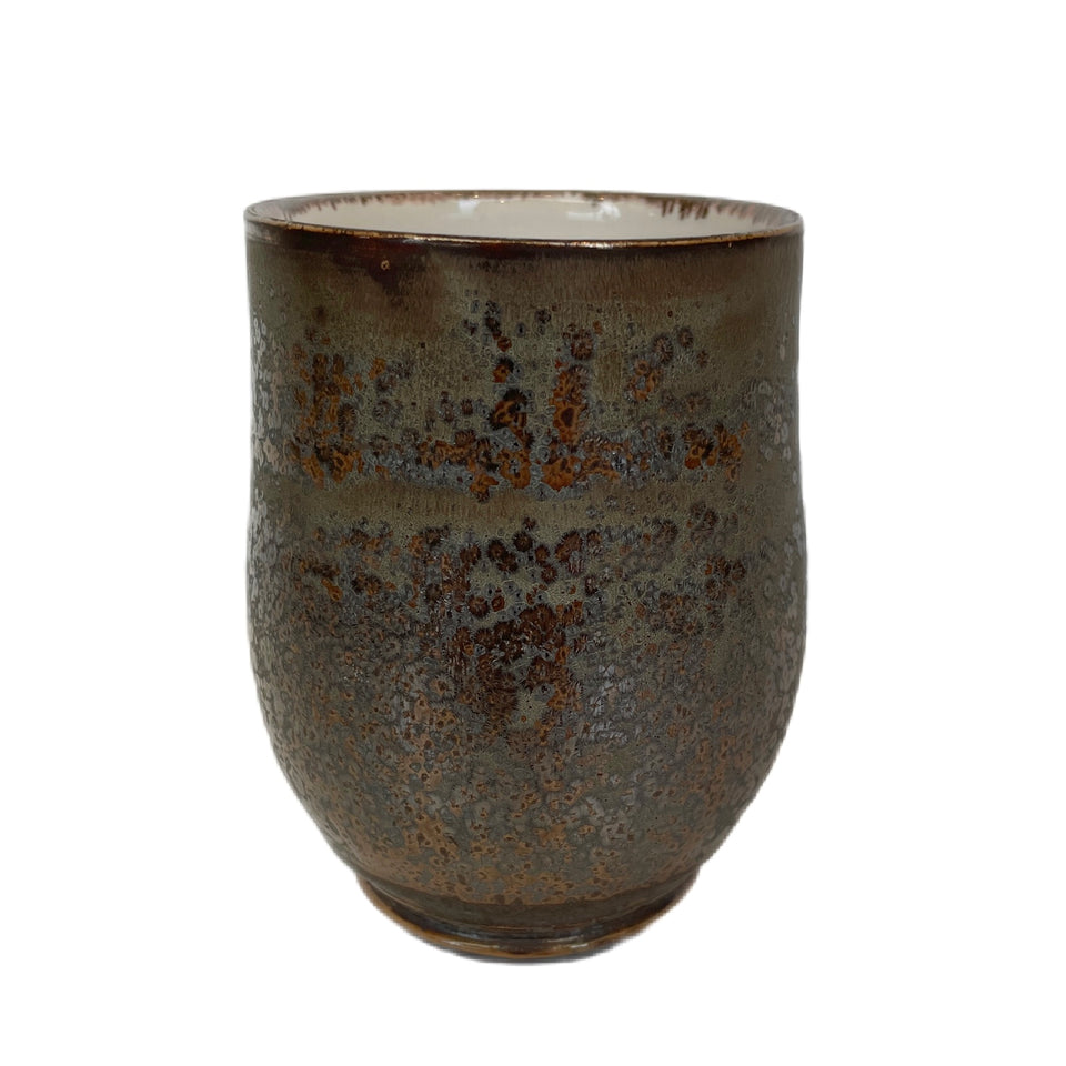 Load image into Gallery viewer, SHIRO HAMANAKA CERAMIC GLASS LEOPARD SHP032