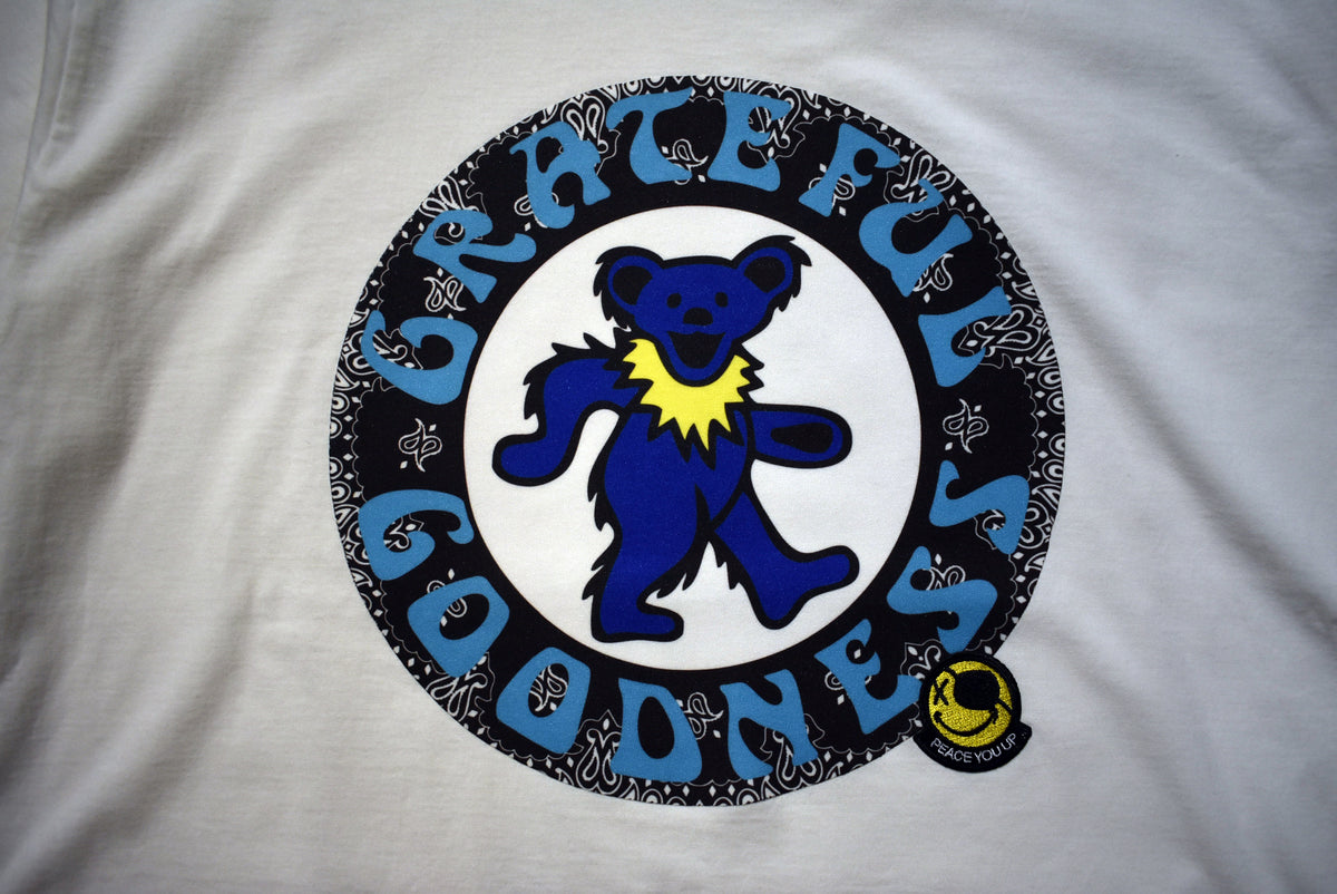 GRATEFUL DEAD x roarguns T-SHIRT B / WHITE – roarguns ONLINE STORE