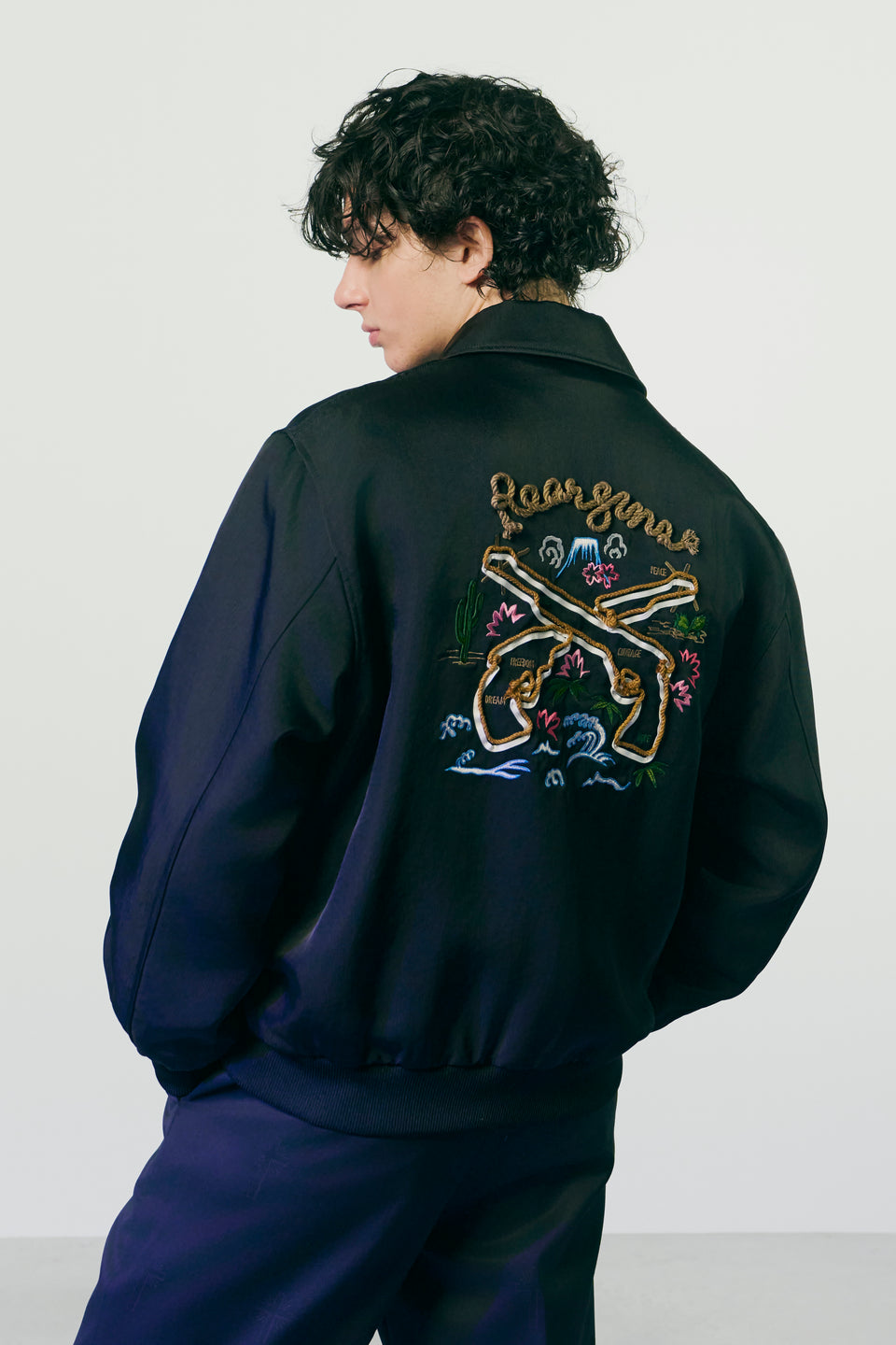 画像をギャラリービューアに読み込む, SOUVENIR JACKET / BLACK*COLOR