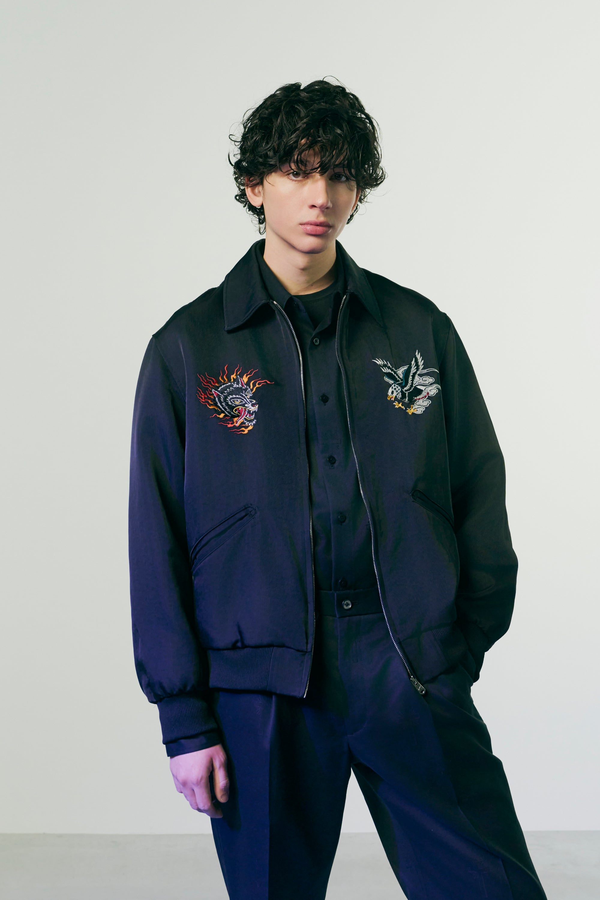 画像をギャラリービューアに読み込む, SOUVENIR JACKET / BLACK*COLOR