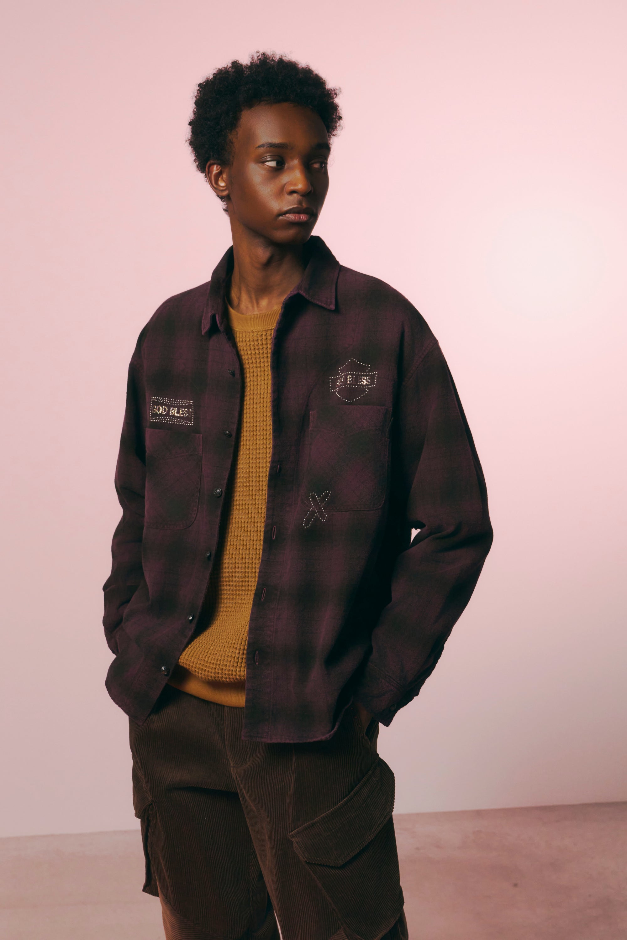 画像をギャラリービューアに読み込む, CORDUROY CARGO PANTS / BROWN
