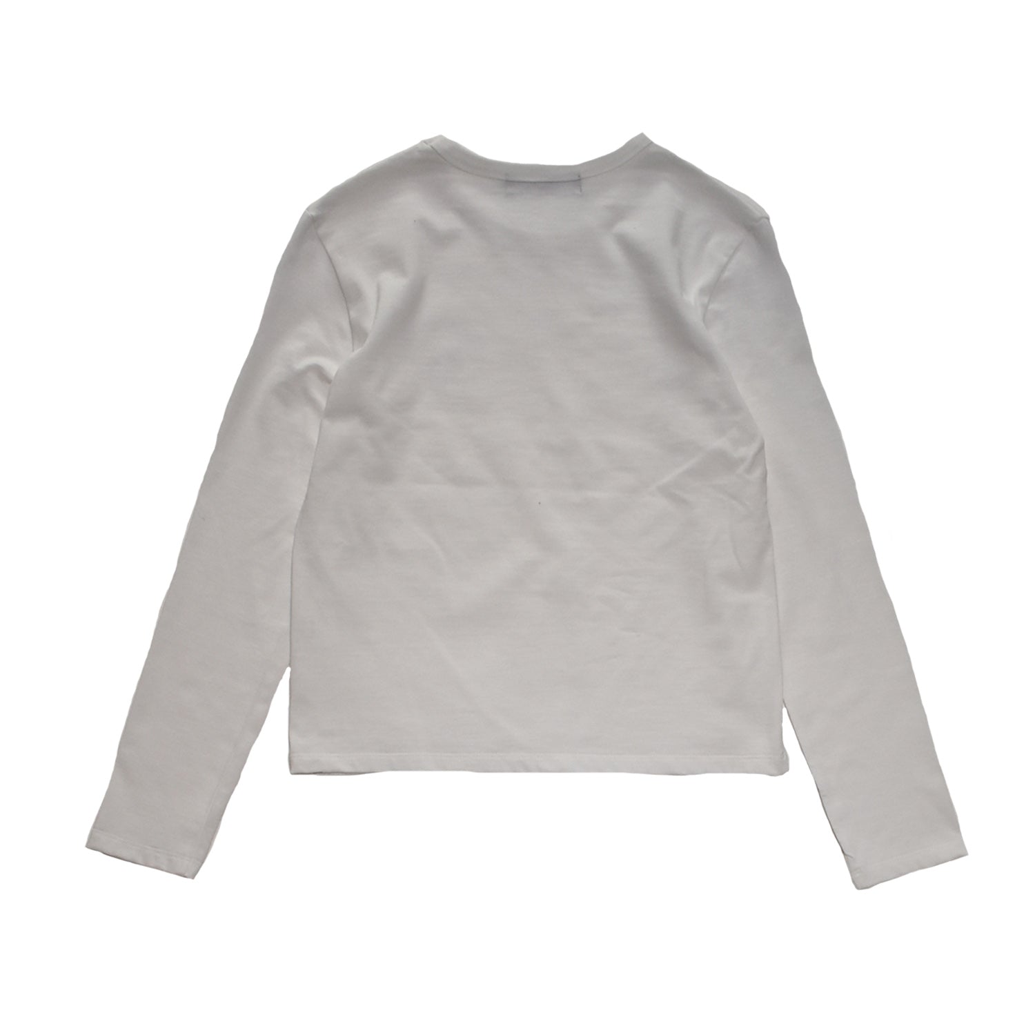 将图片加载到图库查看器，WOMEN FACE CRYSTAL METAL T / WHITE