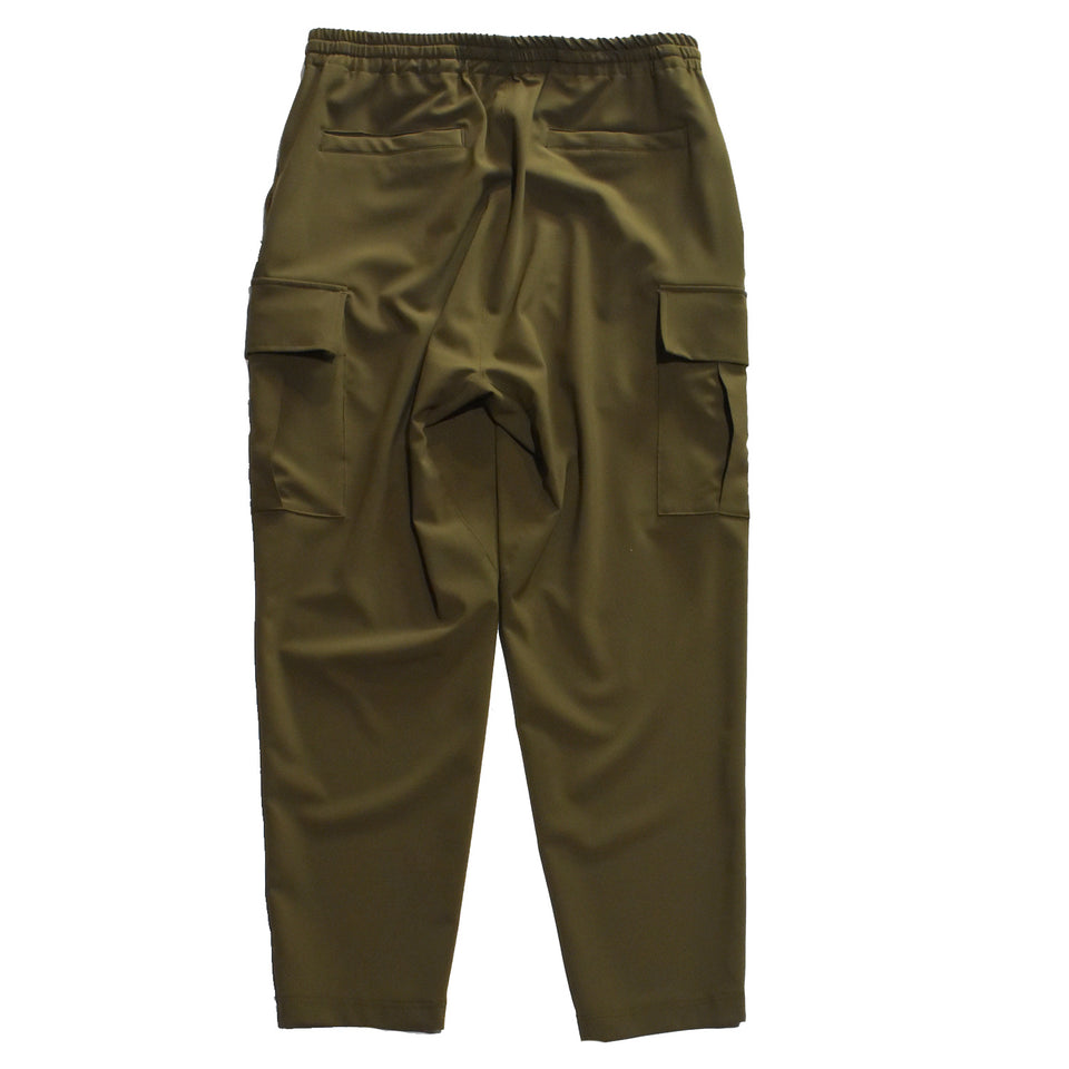Load image into Gallery viewer, STRETCH TAPERED CARGO PANTS / KHAKI