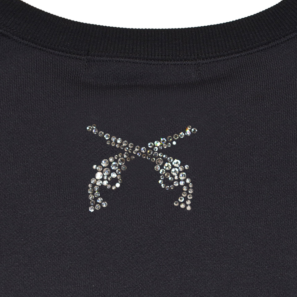 画像をギャラリービューアに読み込む, CORDURA CREW NECK RIDERS SWEAT / BLACK