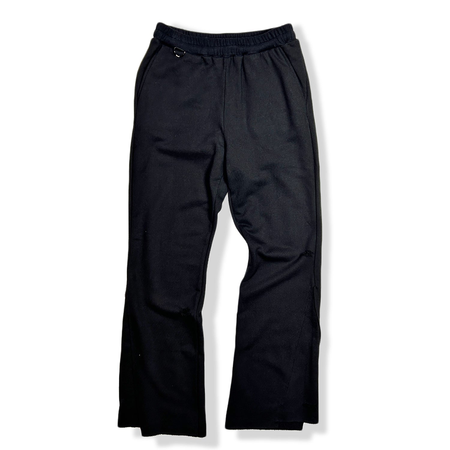 画像をギャラリービューアに読み込む, FLARE SWEAT PANTS / BLACK (MEDIUM FUKUOKA)