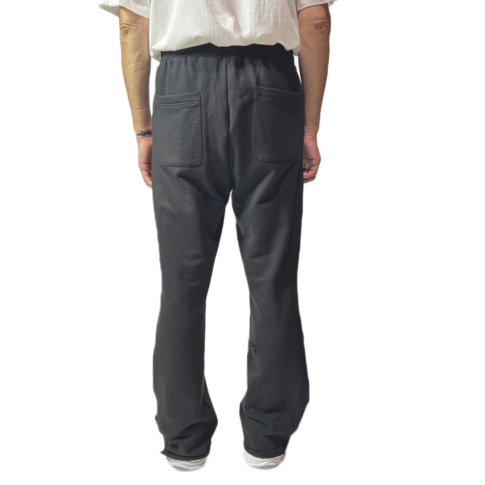 Load image into Gallery viewer, FLARE SWEAT PANTS / BLACK (MEDIUM FUKUOKA)