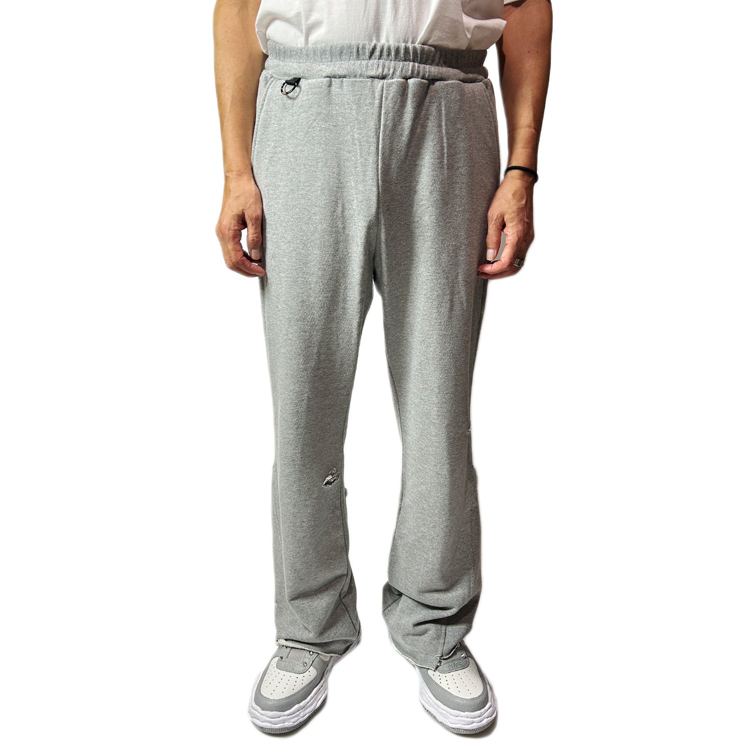 Load image into Gallery viewer, FLARE SWEAT PANTS / GRAY (MEDIUM FUKUOKA)