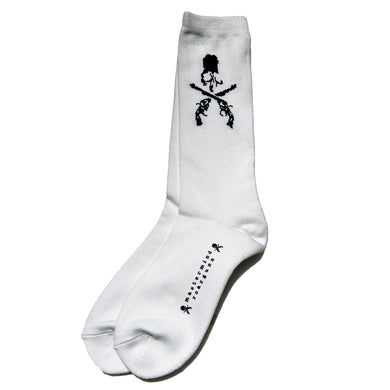 MASTERMIND WORLD x roarguns JACQUARD SOX / WHITE