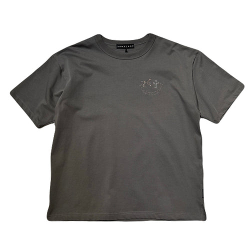 CROSSGUN FACE T-SHIRT / GRAY
