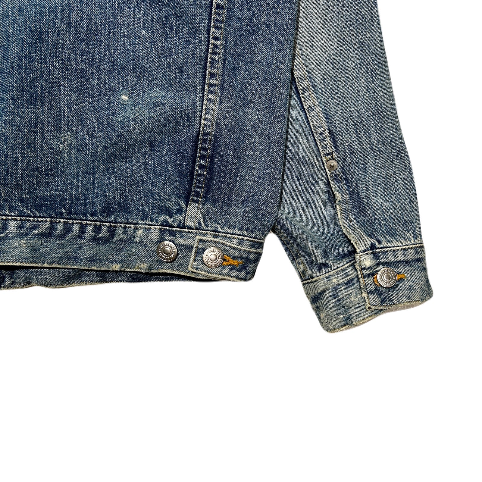 Load image into Gallery viewer, 14oz DENIM JACKET CRYSTAL / INDIGO