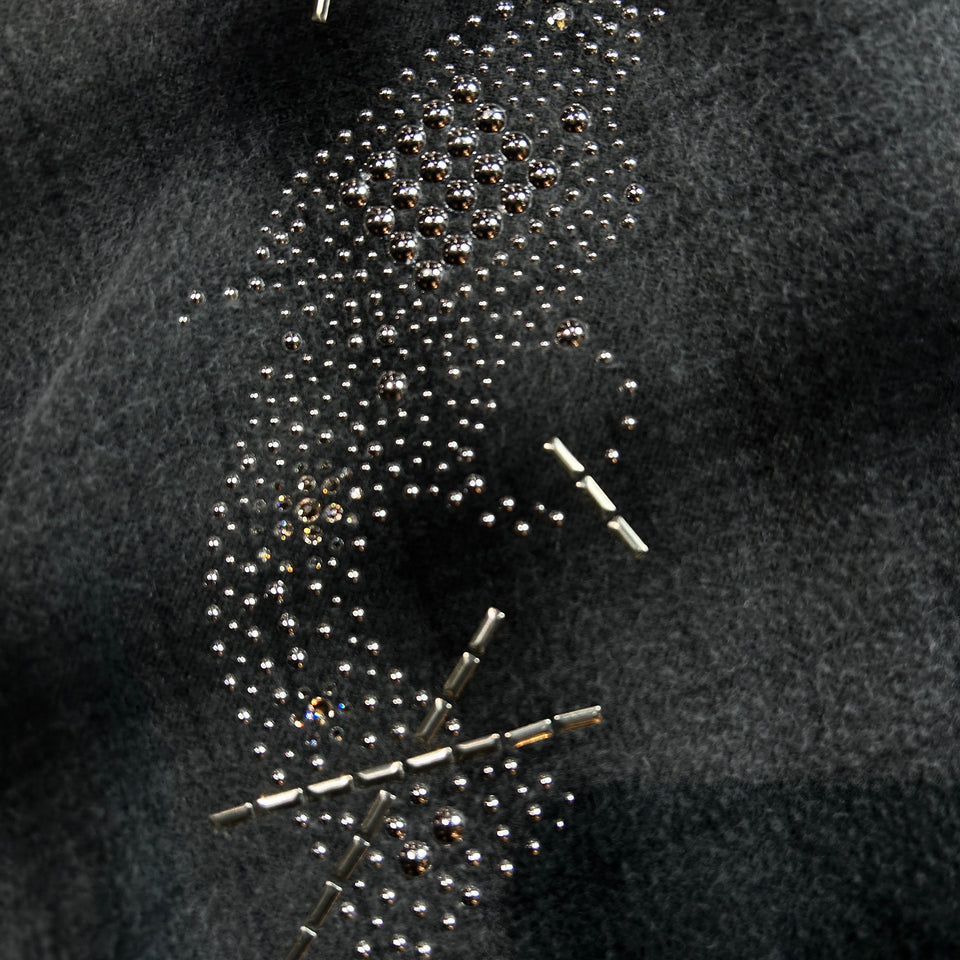 画像をギャラリービューアに読み込む, SHGGY CHECK SHIRT METAL / BLACK