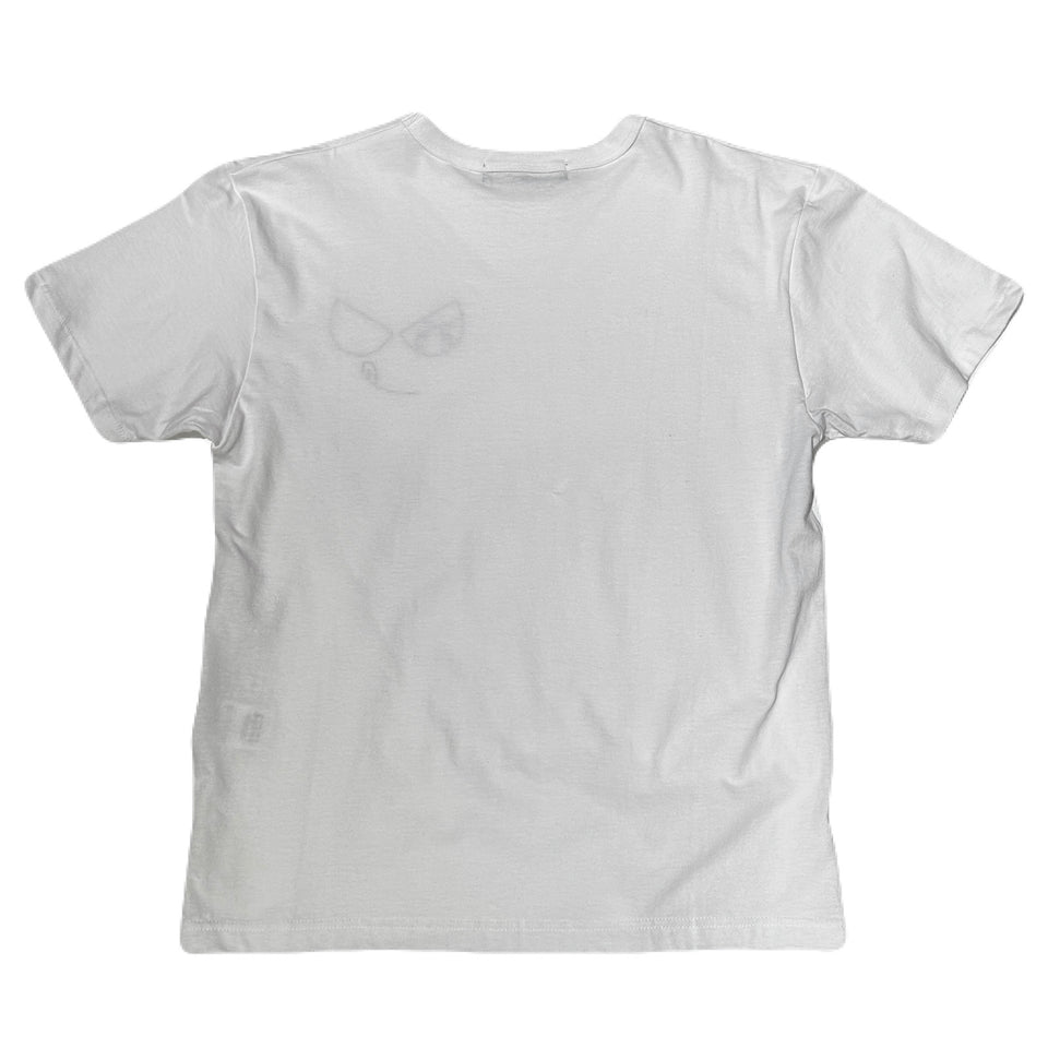 Load image into Gallery viewer, WOMEN FACE CROSSGUN T / WHITE