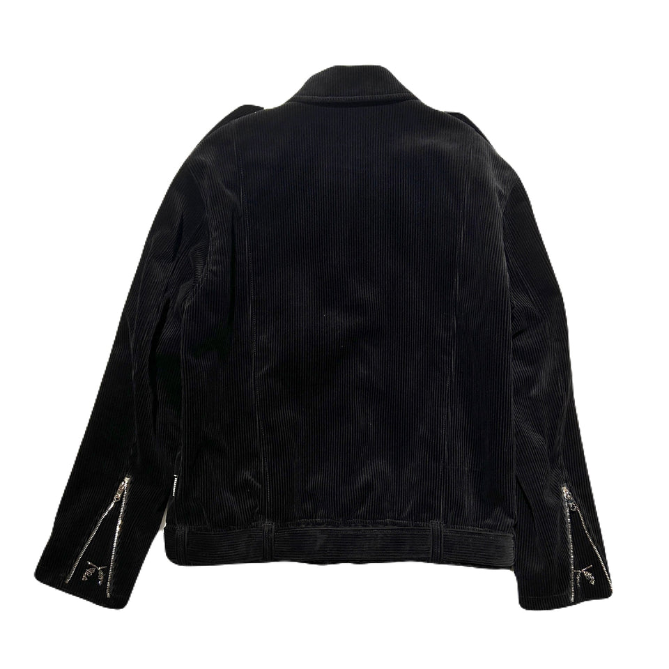 将图片加载到图库查看器，CORDUROY RIDERS JACKET / BLACK