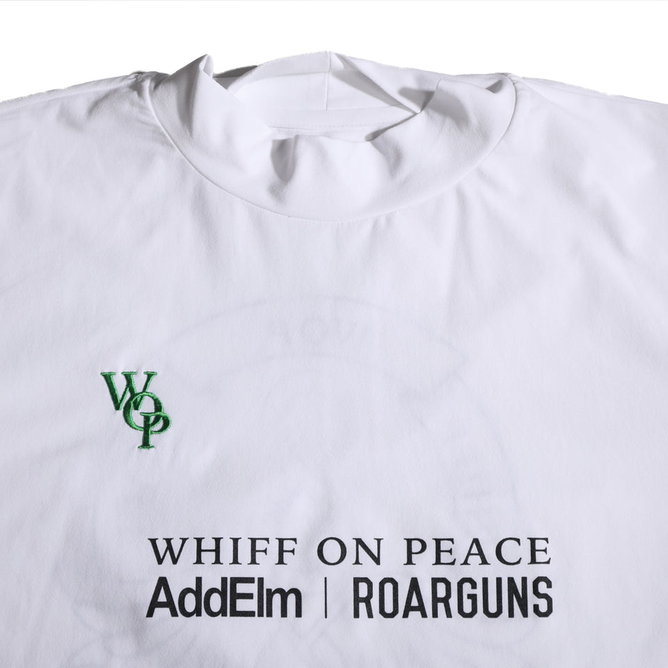 Load image into Gallery viewer, AddElm INFINITI LOGO MOCK NECK T / WHITE