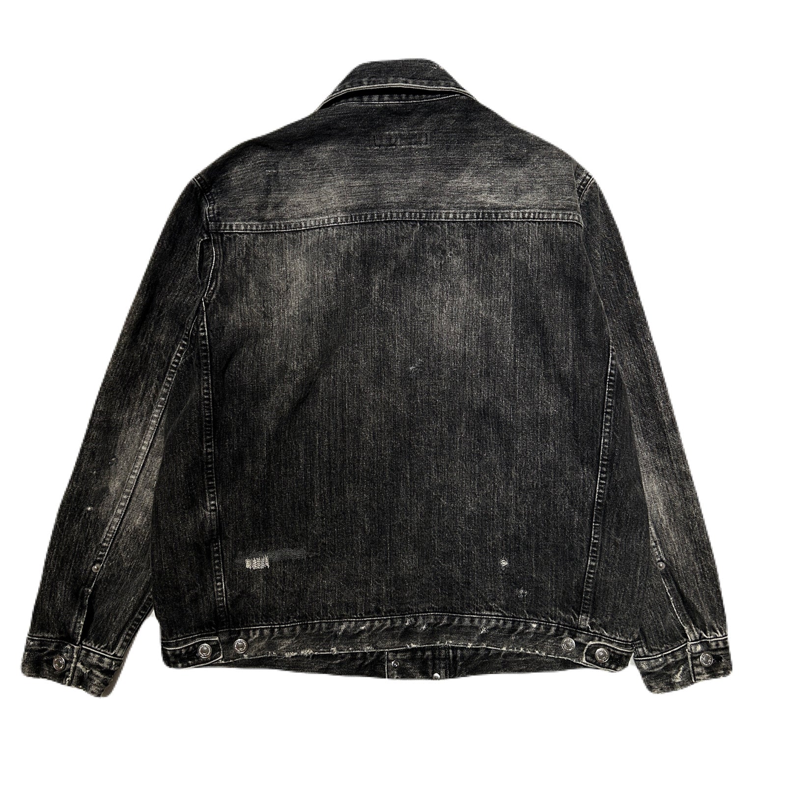 将图片加载到图库查看器，14oz DENIM JACKET / BLACK