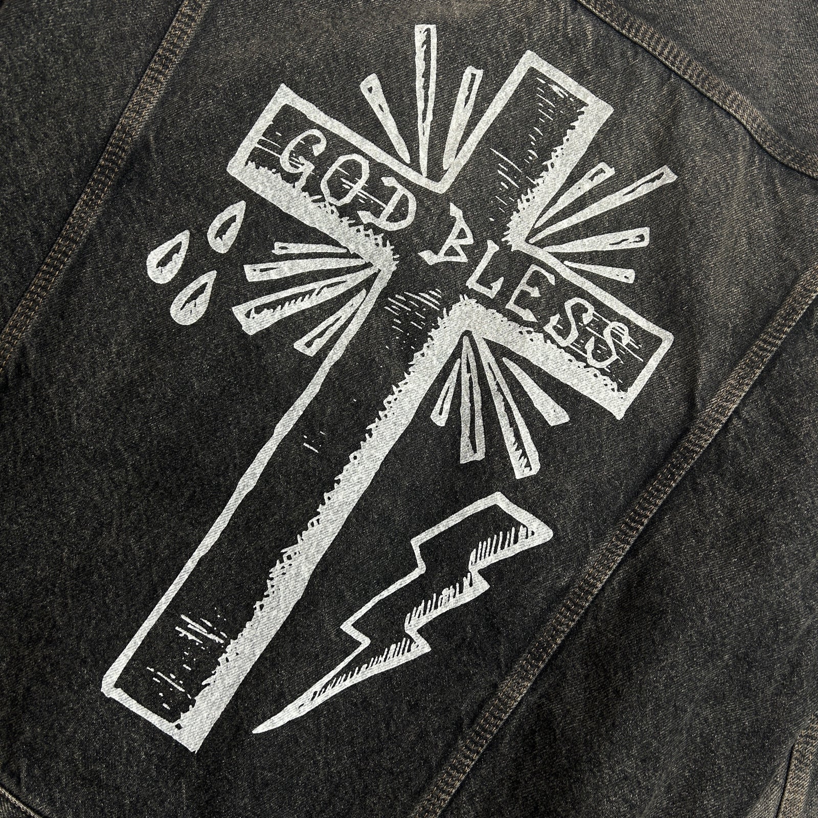 画像をギャラリービューアに読み込む, LIMITED EDITION ONE WASH DENIM JACKET / BLACK
