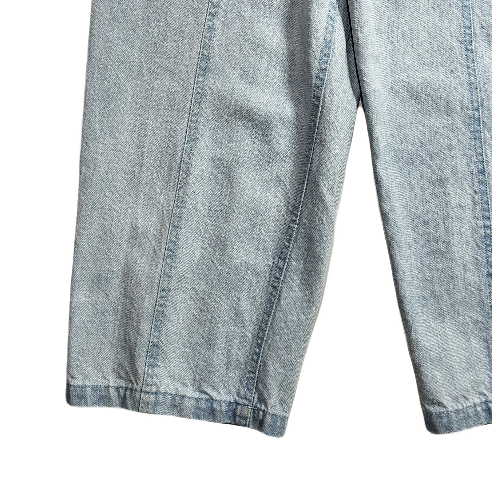 Load image into Gallery viewer, WOMENS BLEACH DENIM PANTS / BLUE