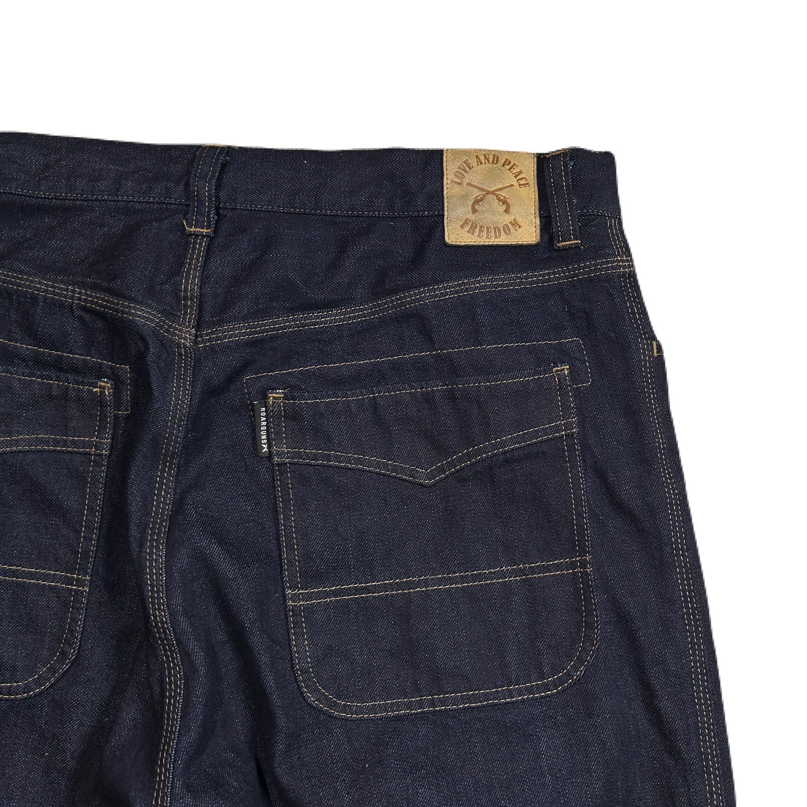 将图片加载到图库查看器，ONE WASH DENIM PANTS CRYSTAL / INDIGO