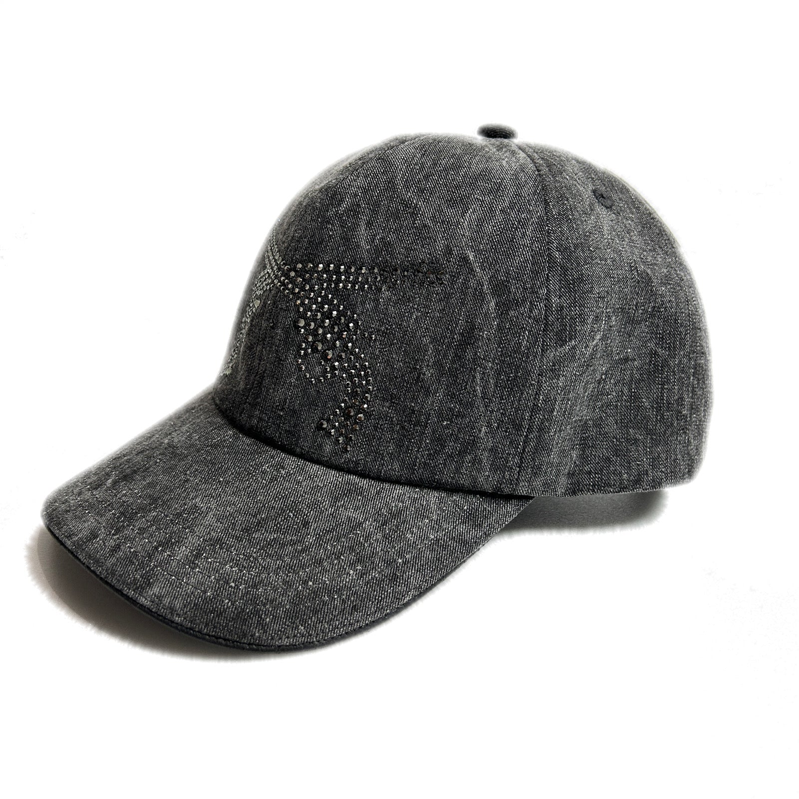 Load image into Gallery viewer, CROSSGUN CRYSTAL PIGMENT COATING BB CAP / GRAY