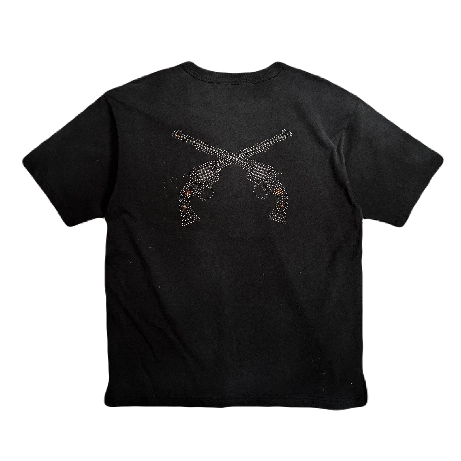 将图片加载到图库查看器，CROSSGUN METAL T-SHIRT / BLACK