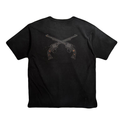 CROSSGUN METAL T-SHIRT / BLACK