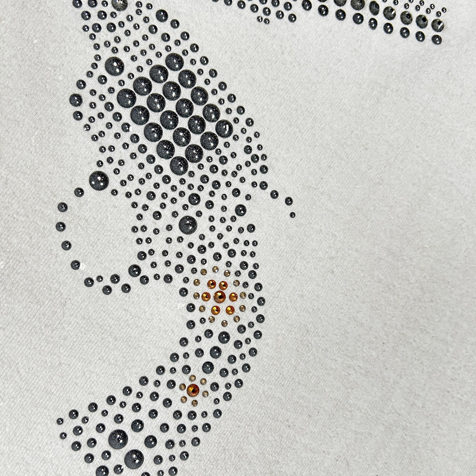 将图片加载到图库查看器，CROSSGUN METAL T-SHIRT / WHITE