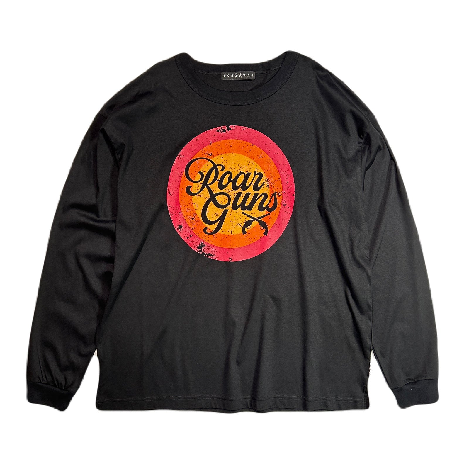 ROARGUNS CIRCLE L/S T / BLACK – roarguns ONLINE STORE ROARGUNS CIRCLE L/S T / BLACK – roarguns ONLINE STORE