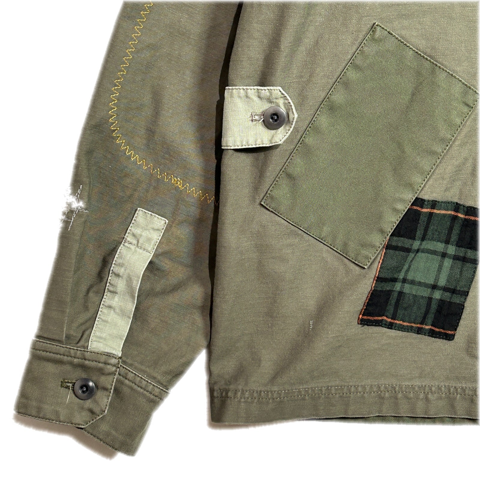 Load image into Gallery viewer, REMAKE DAMAGE COVERALL / KHAKI