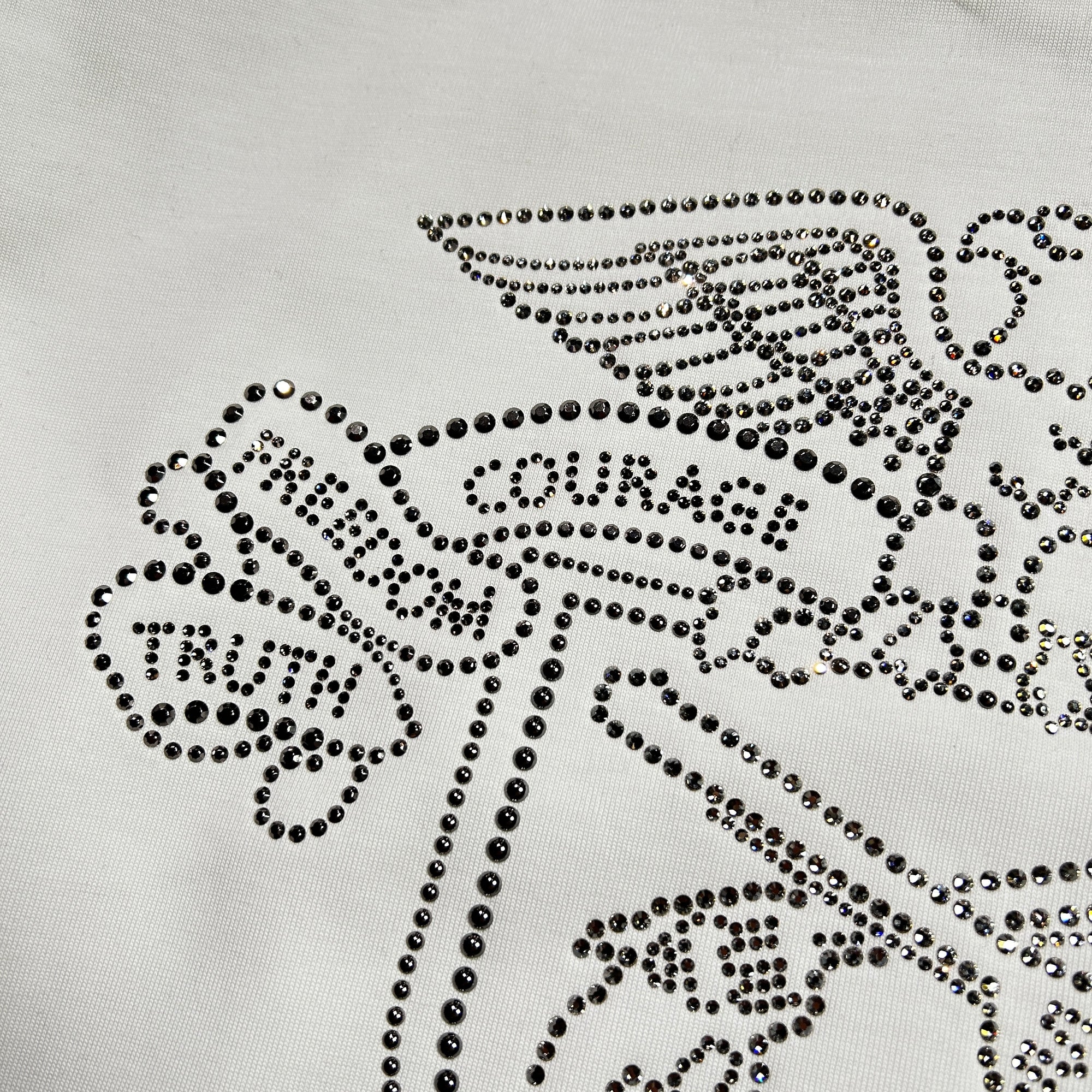 将图片加载到图库查看器，EAGLE CRYSTAL L/S T-SHIRT / WHITE