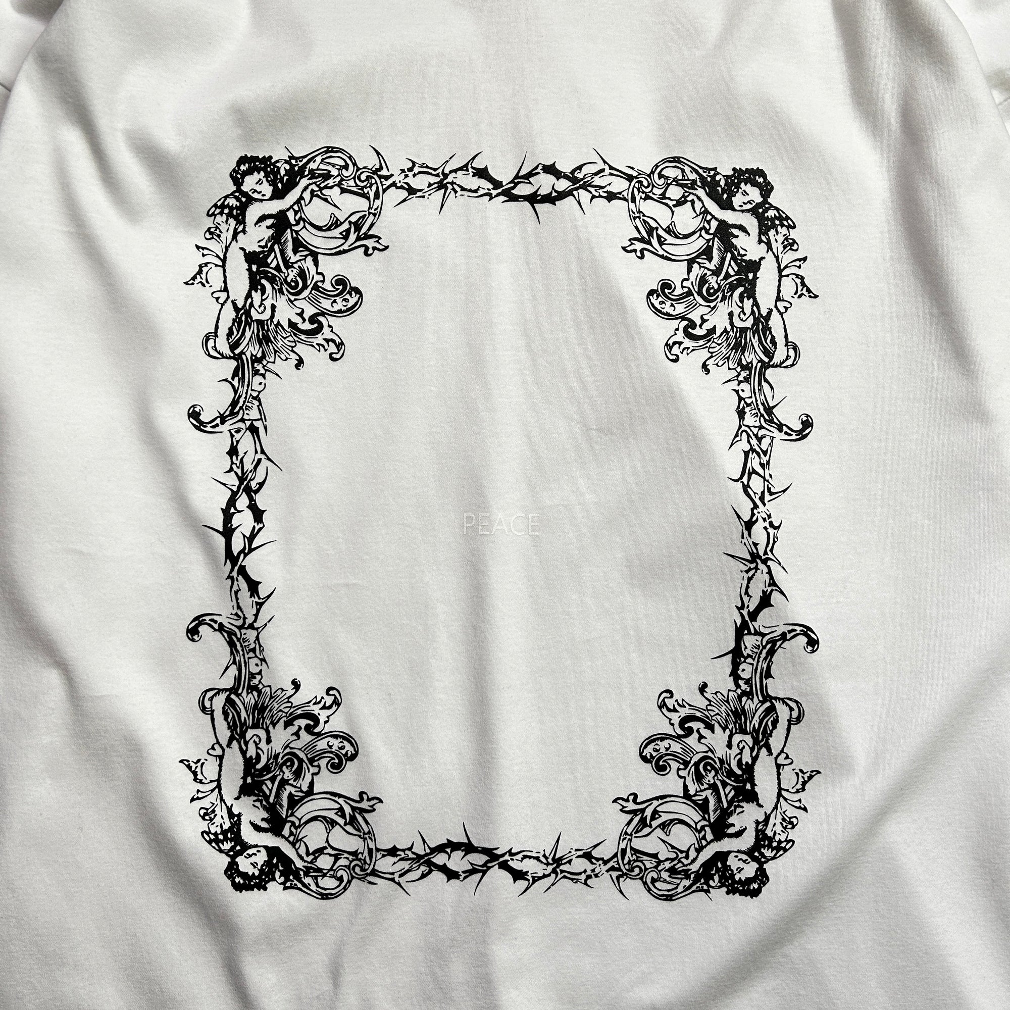 画像をギャラリービューアに読み込む, ANGEL FRAME L/S T-SHIRT / WHITE