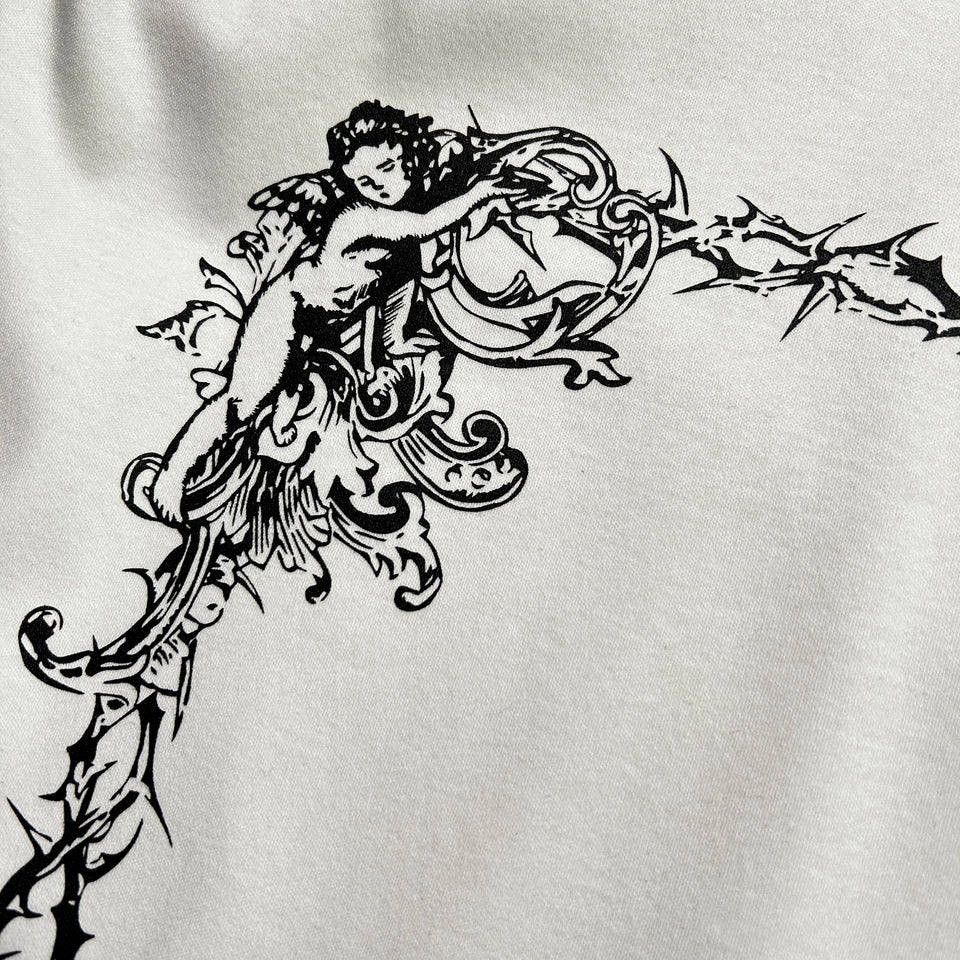 画像をギャラリービューアに読み込む, ANGEL FRAME L/S T-SHIRT / WHITE