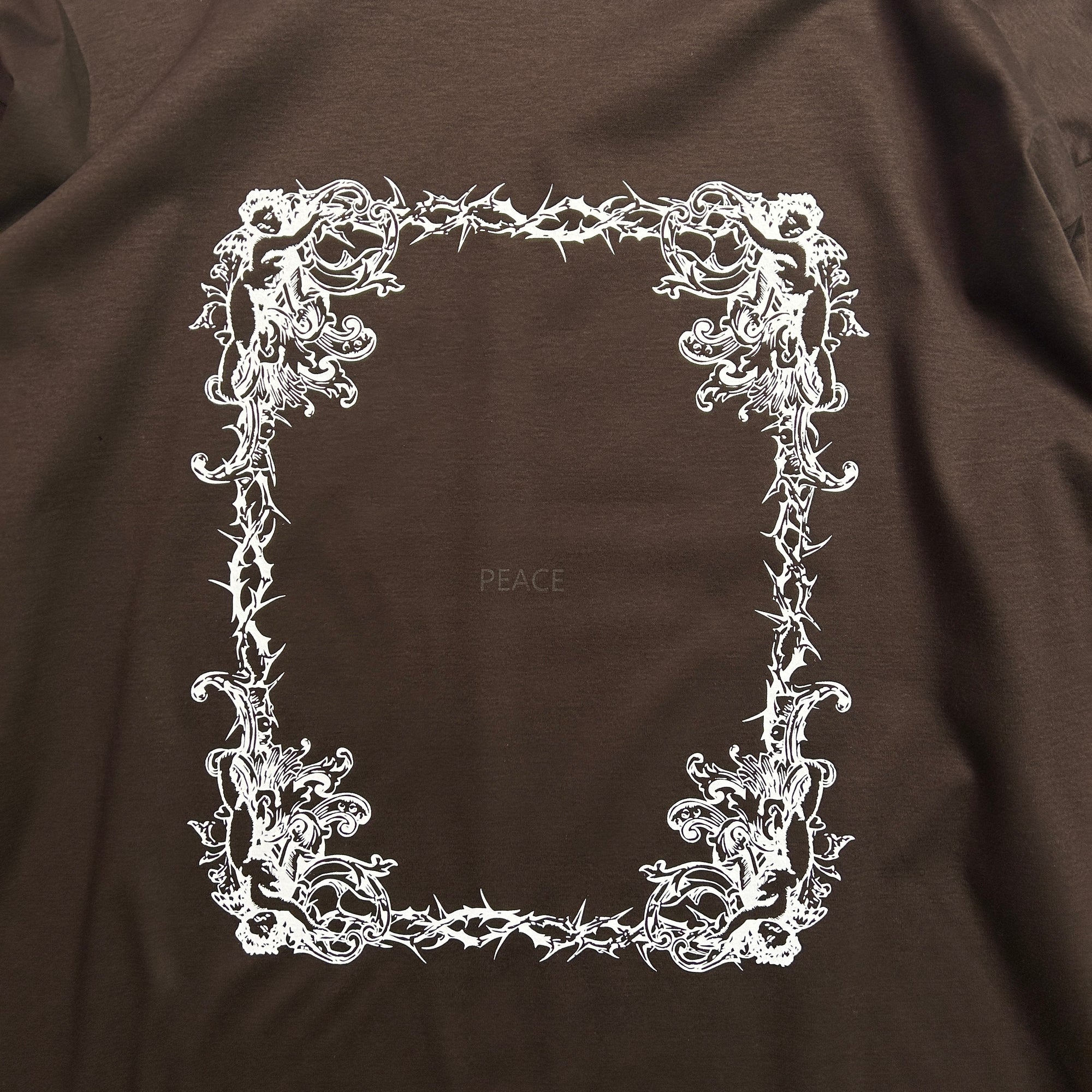 画像をギャラリービューアに読み込む, ANGEL FRAME L/S T-SHIRT / BROWN