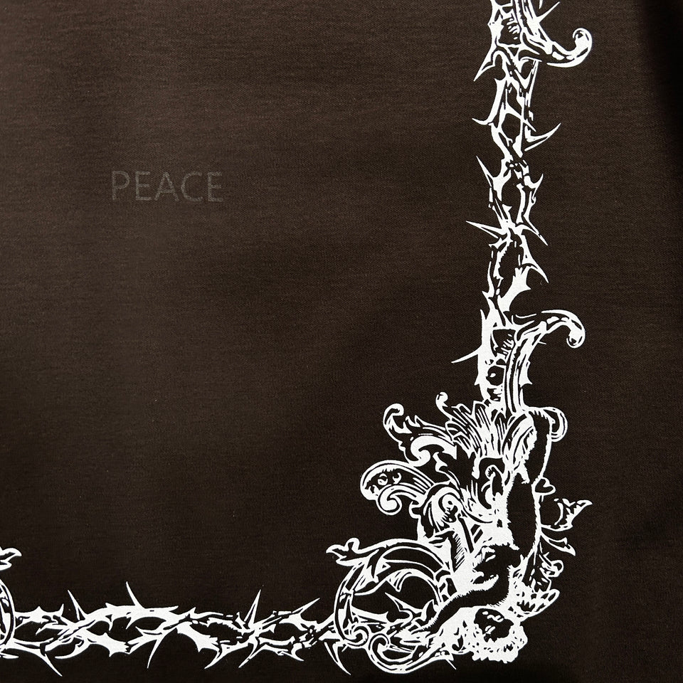 画像をギャラリービューアに読み込む, ANGEL FRAME L/S T-SHIRT / BROWN