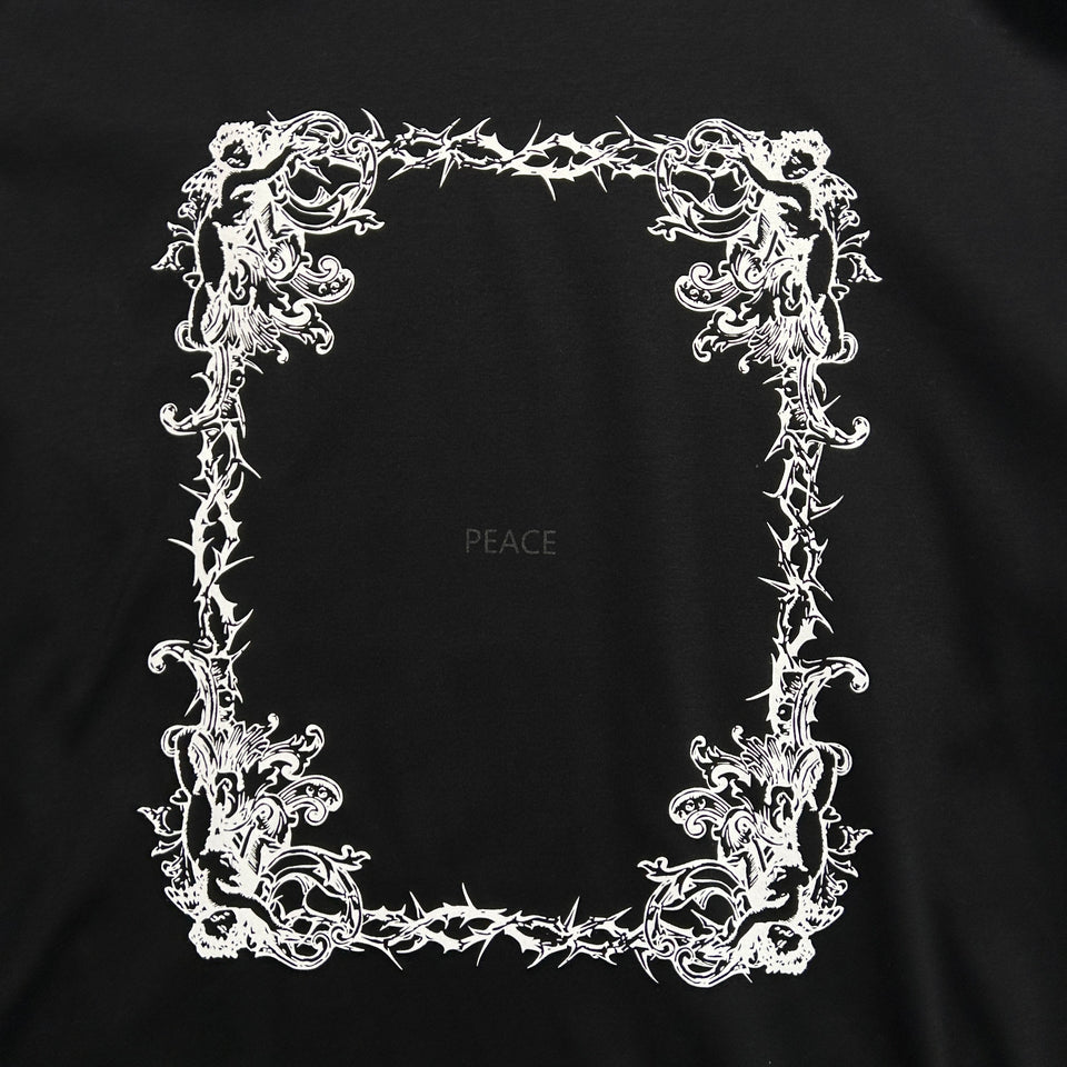 画像をギャラリービューアに読み込む, ANGEL FRAME L/S T-SHIRT / BLACK