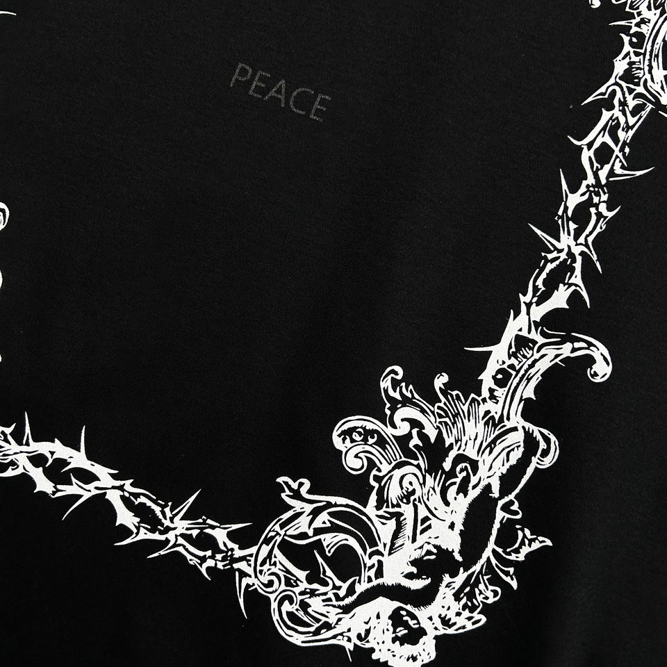 画像をギャラリービューアに読み込む, ANGEL FRAME L/S T-SHIRT / BLACK